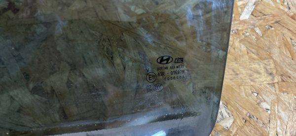 Стекло двери заднее левое Hyundai Santa Fe 4 Стекло двери заднее левое hyundai santa fe 4