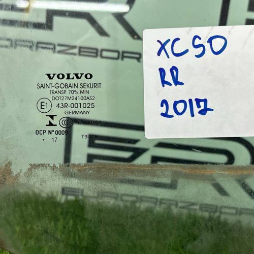 Стекло двери заднее правое Volvo XC90 2017г.