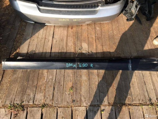 Накладка на порог правая BMW 3 E90/E91