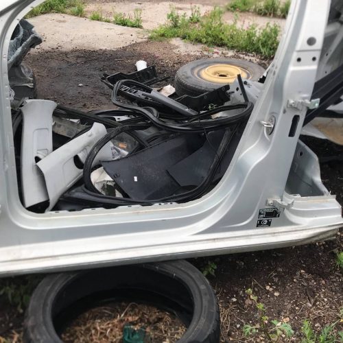 Порог (железо) левый Volkswagen Polo