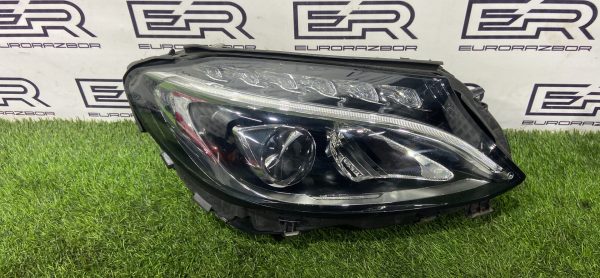 Фара левая Mercedes C Class W205 2 линзы