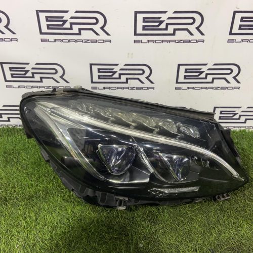 Фара правая Mercedes C Class W205 2 линзы