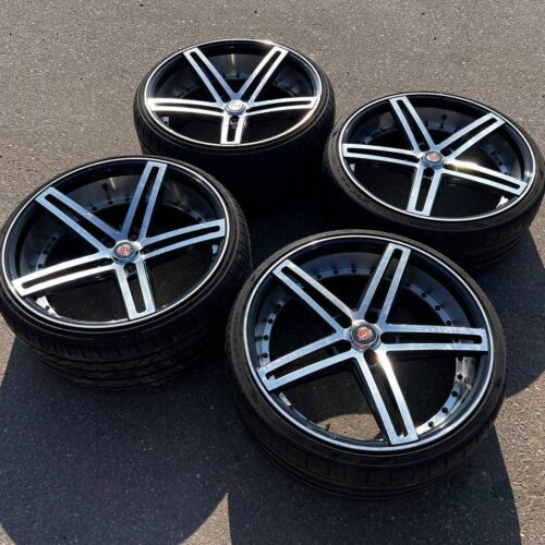 Комплект разношироких колес R22 AXE EX20 design