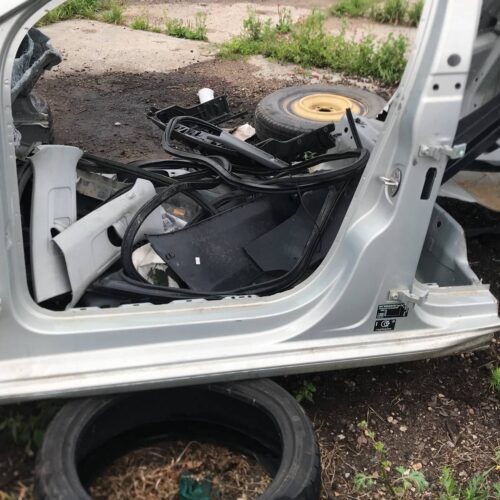 Порог (железо) левый Volkswagen Polo