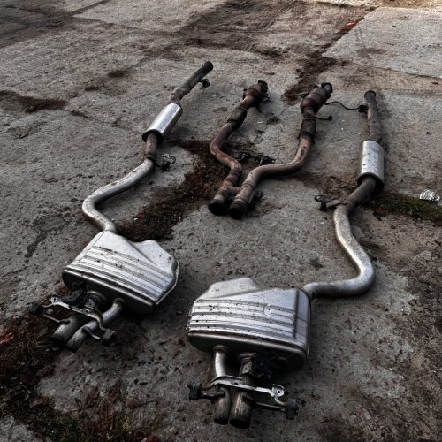 Выхлоп Mercedes W222 S63 AMG