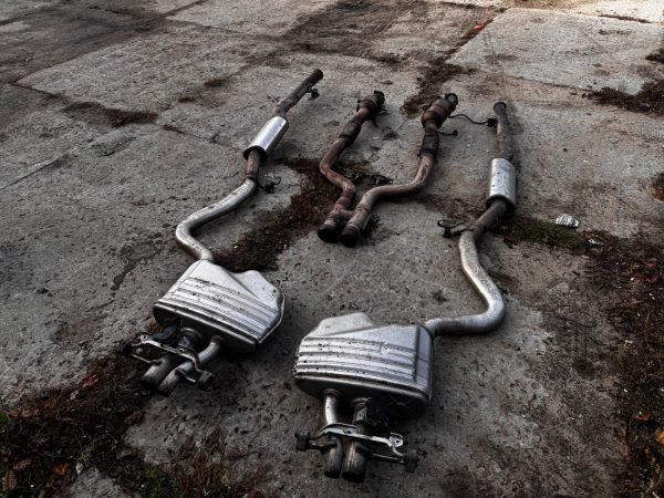 Выхлоп Mercedes W222 S63 AMG